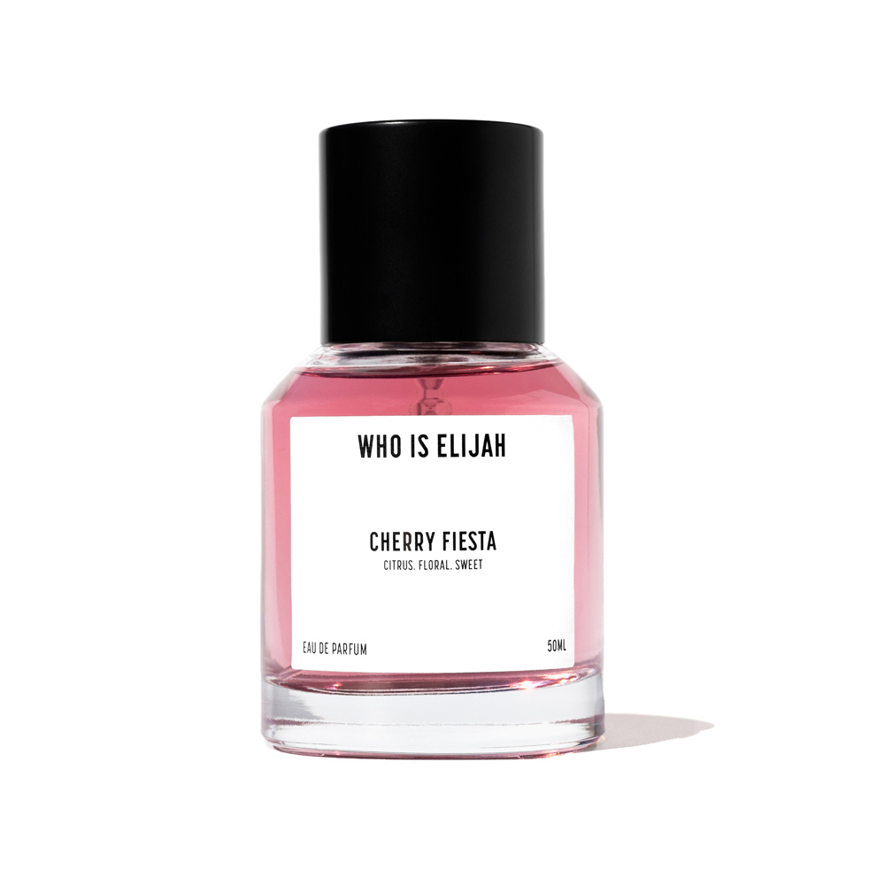 Who is Elijah Cherry Fiesta Eau De Parfum 50ml